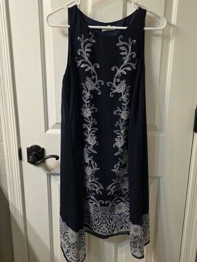 Cute Navy Blue Summer Dress